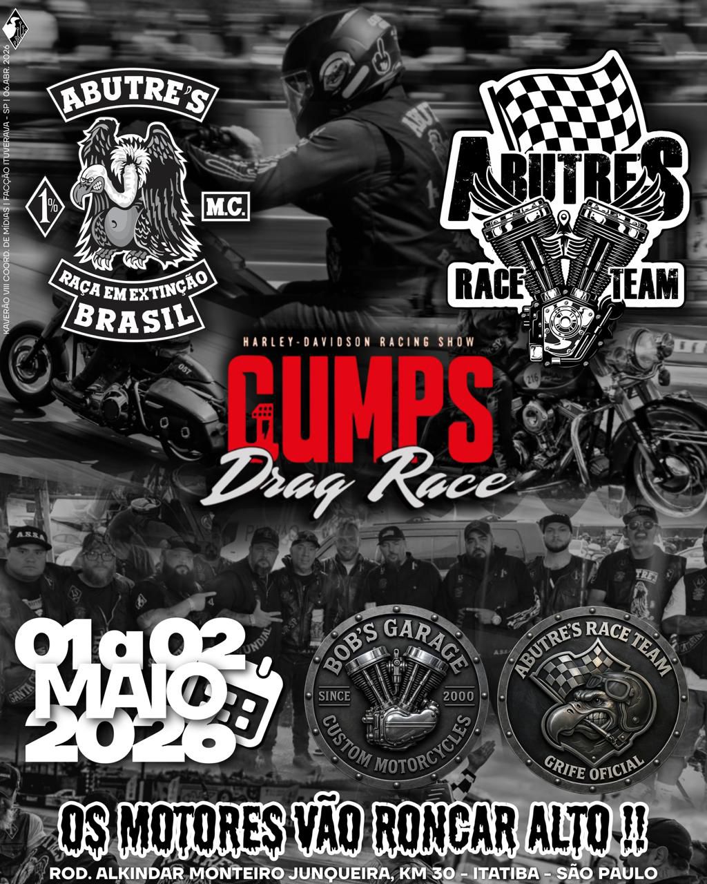 🏍️ Harley-Davidson Racing Show – Itatiba/SP