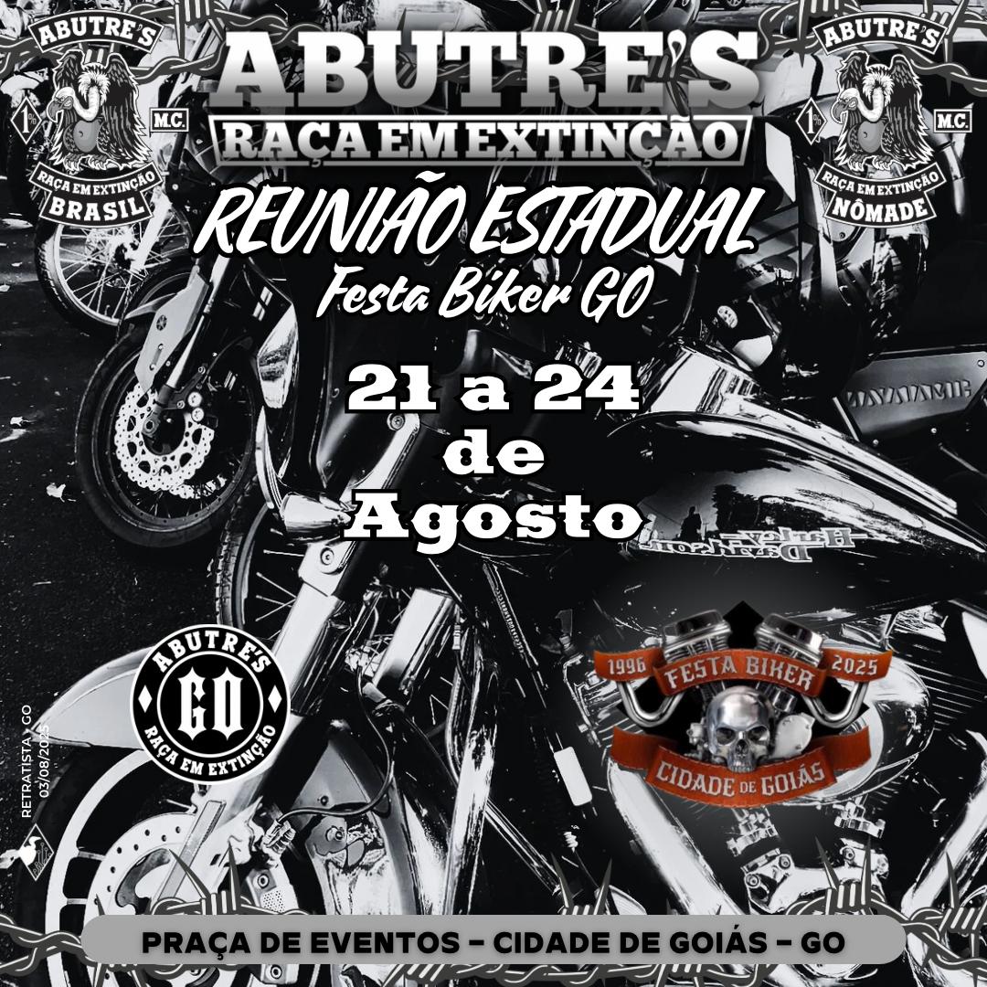Abutre’s Raça em Extinção: Reunião Estadual Goiás 2025 