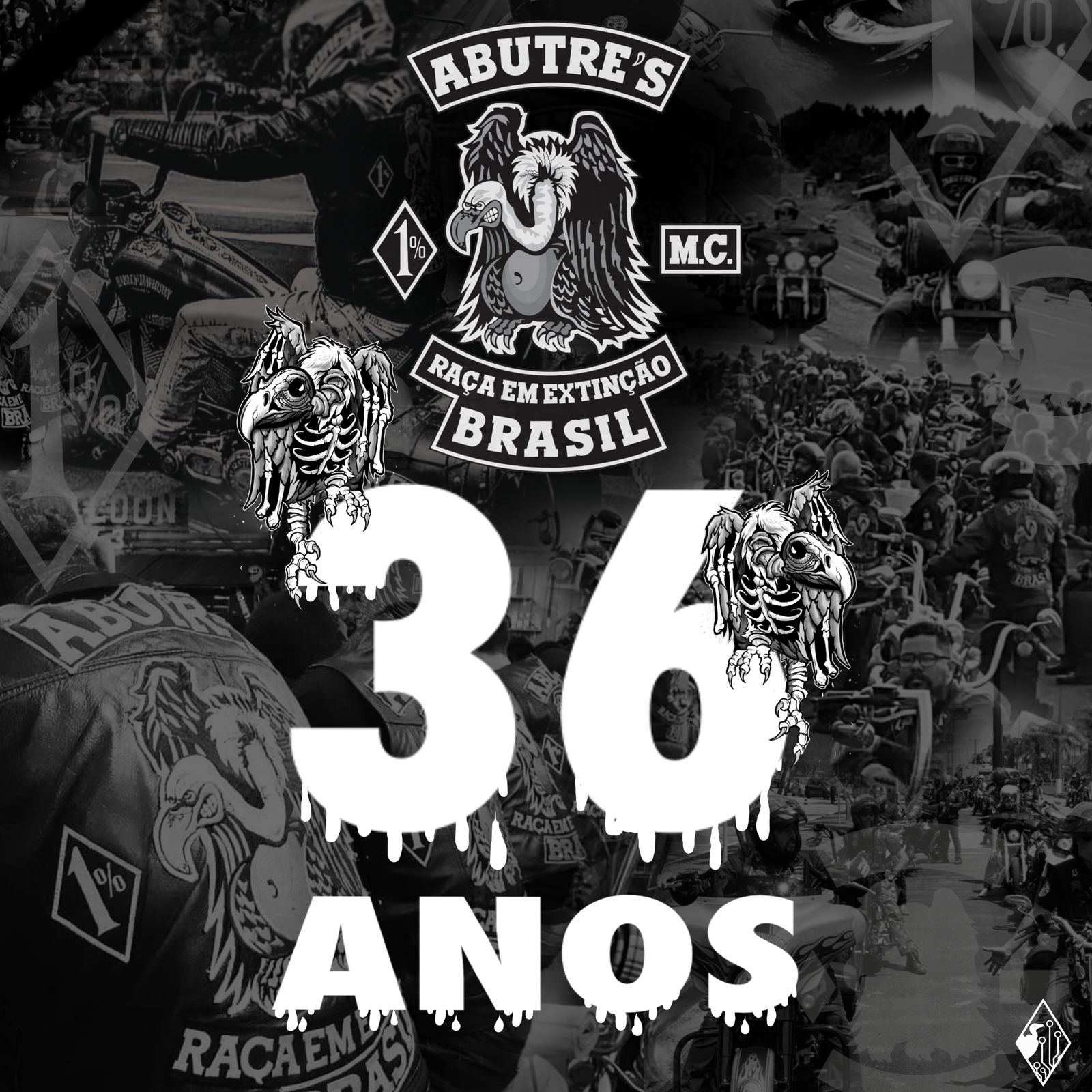 Abutre's Motoclube - Raça em Extinção 36 Anos